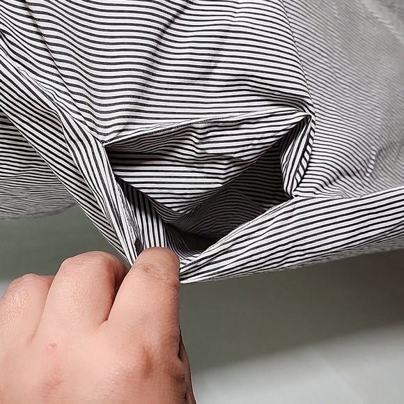 🤎 BCBG striped Poplin Dress - Picture 7 of 12